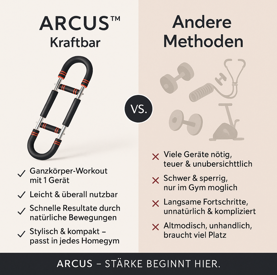 Arcus™ Kraftbar